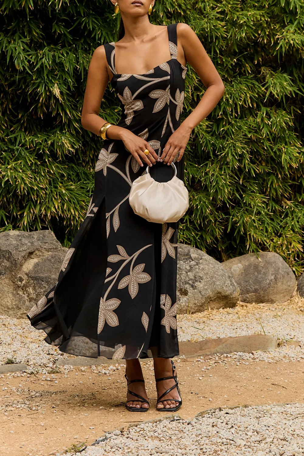 Women's five-leaf Dress