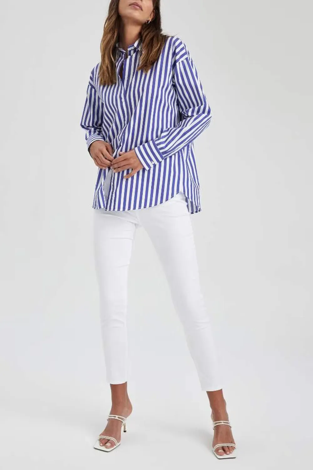 White leggings Pants