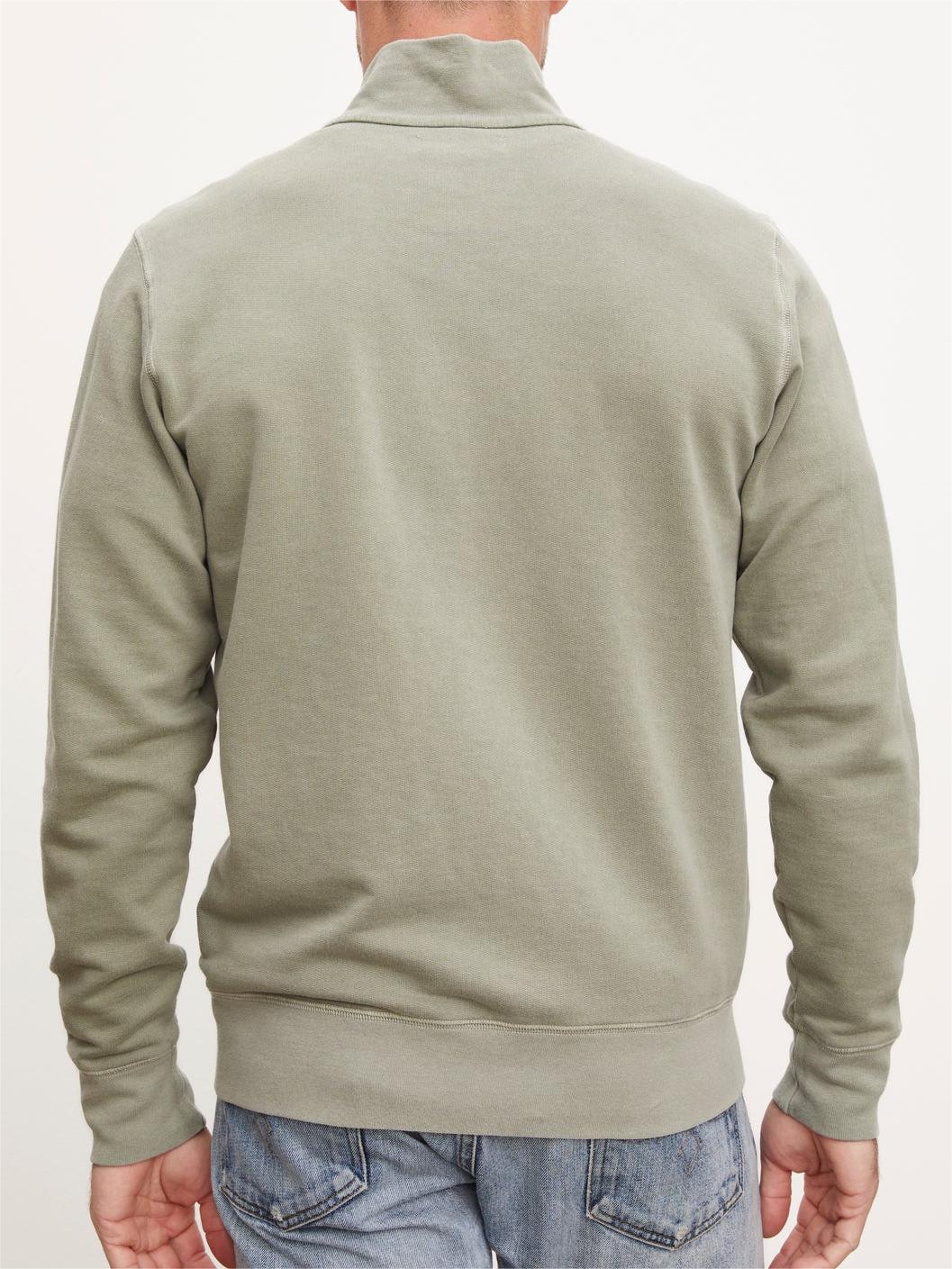 Men's Zipper Front Stylish Knit Coat