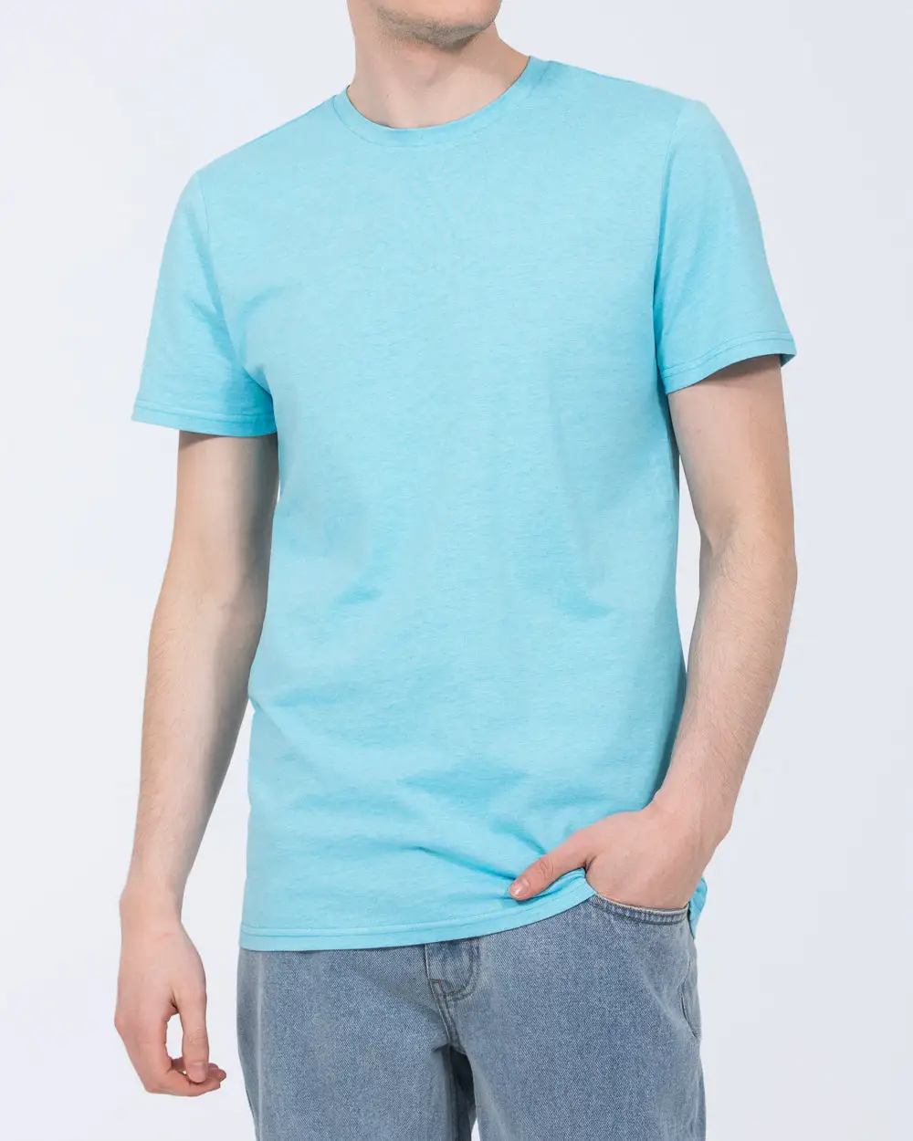 Everyday Refined Fitted Crew Neck Short Sleeve T Shirt