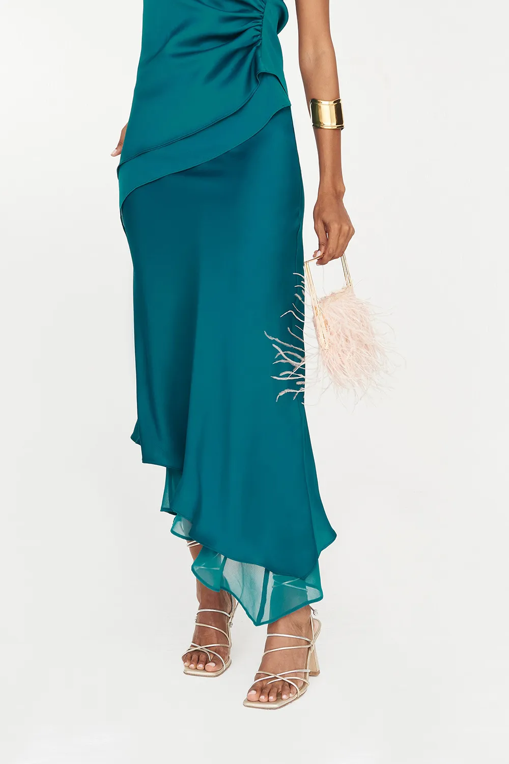 Solid Color Soft Skirt