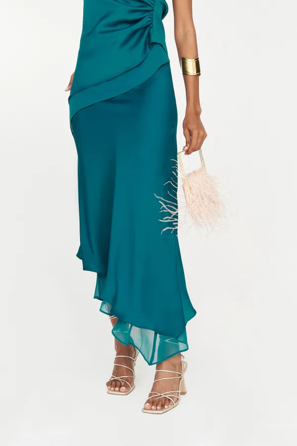 Solid Color Soft Skirt