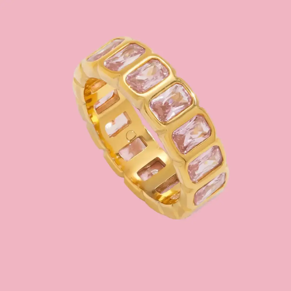 Baguette Accent Ring