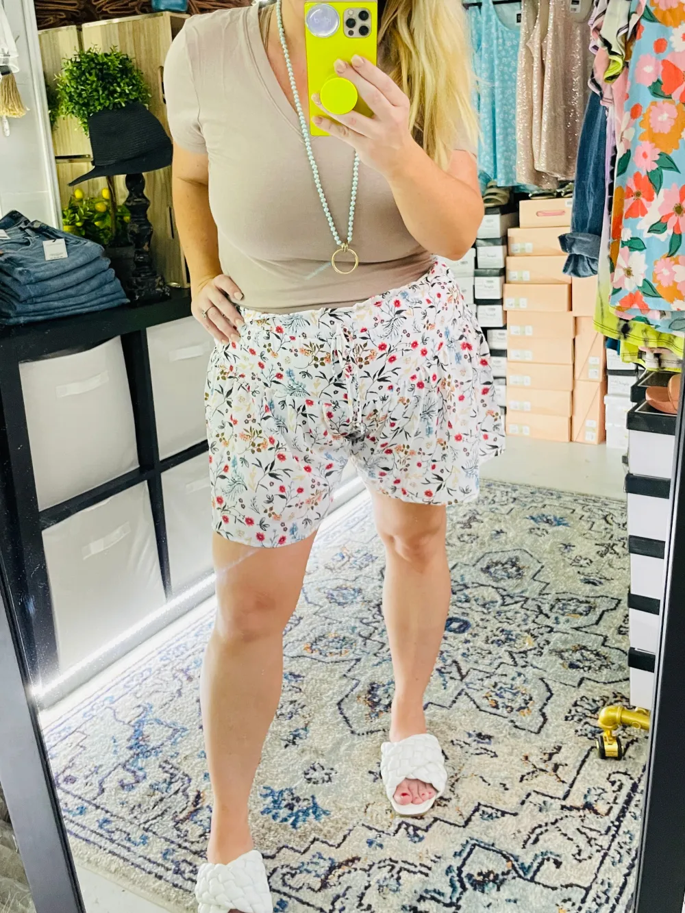Floral Relaxed Shorts