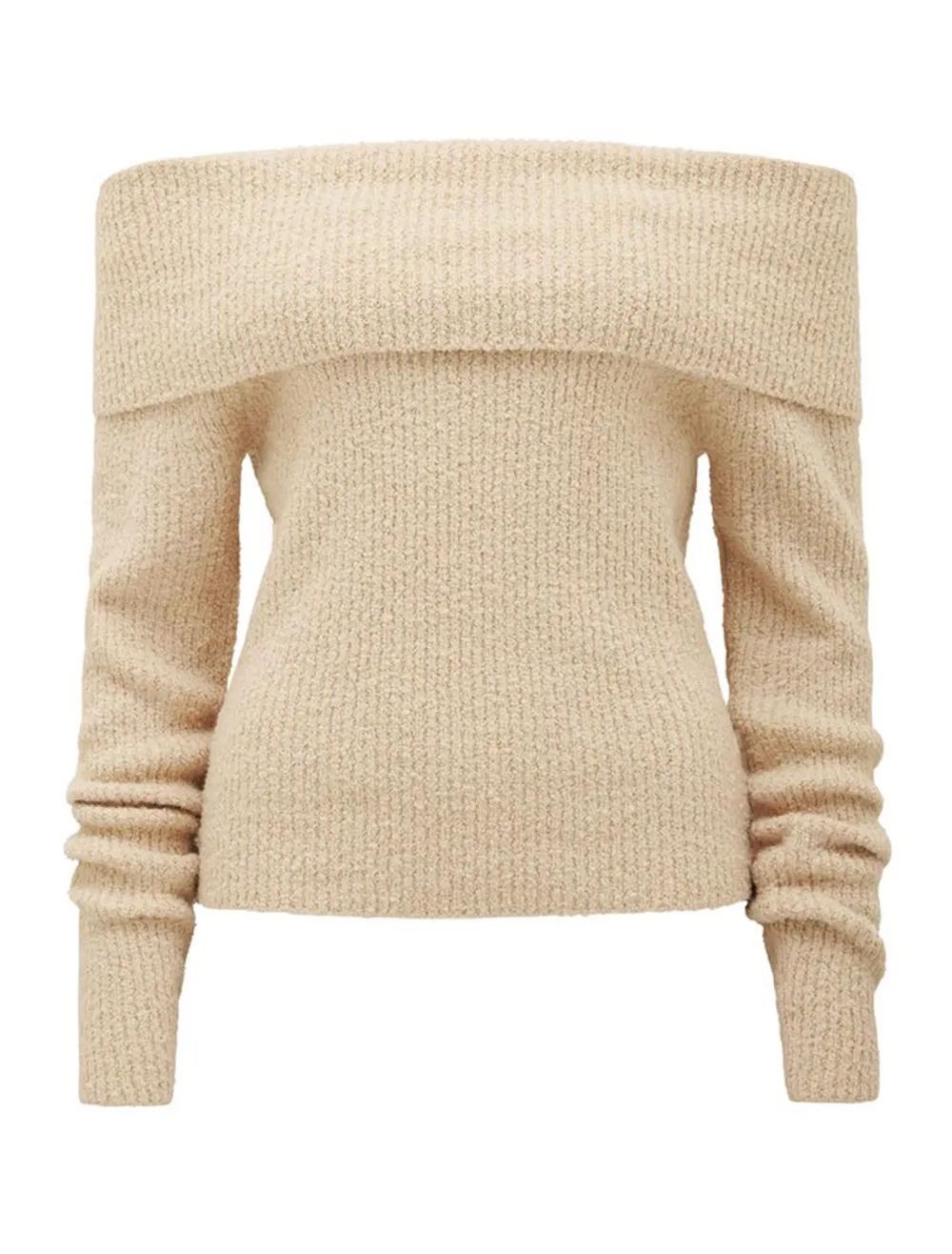Folded Neck Sweater