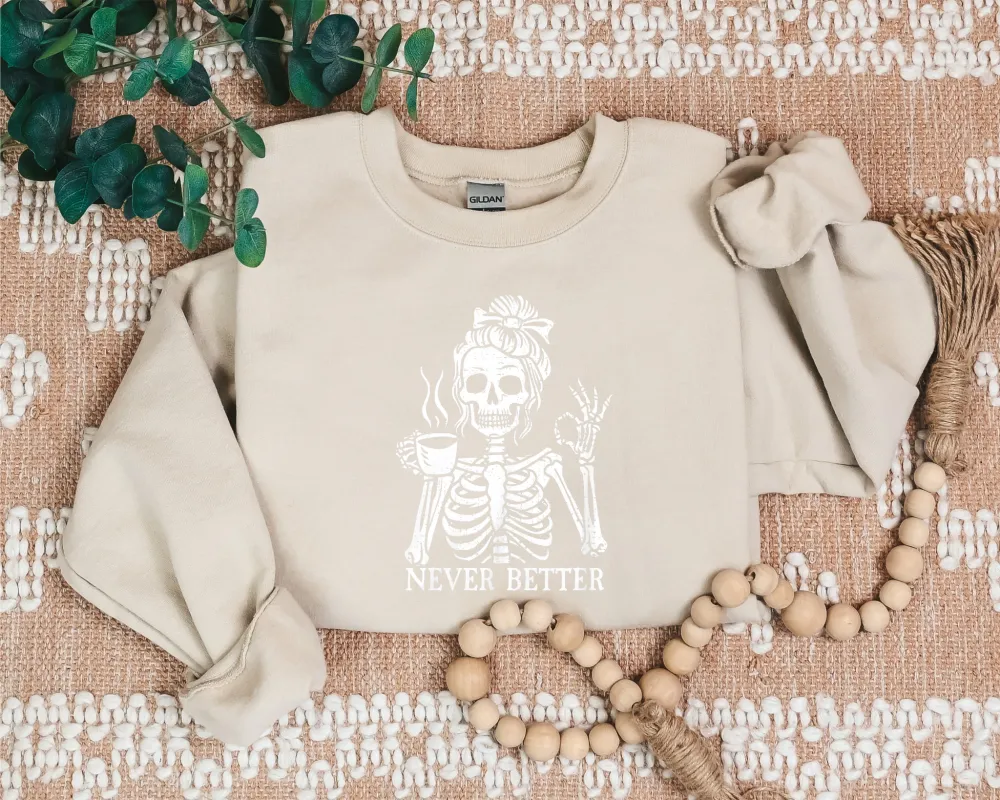 Easy Mood Graphic Crewneck Sweatshirt