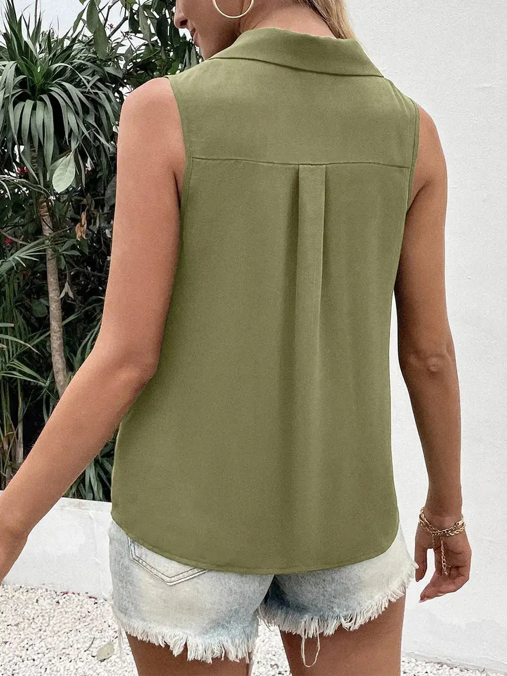 Button Up Tank