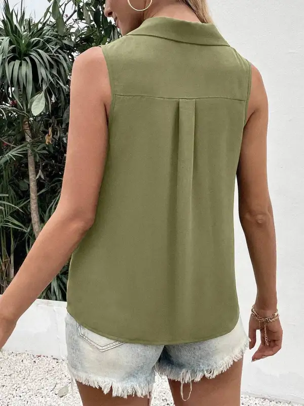 Button Up Tank