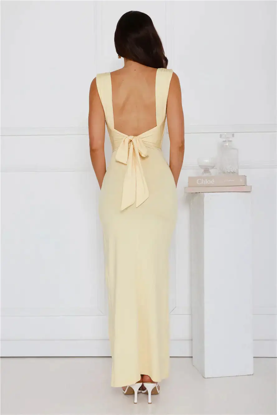 Modern Shape Refined Women's Maxi Dress