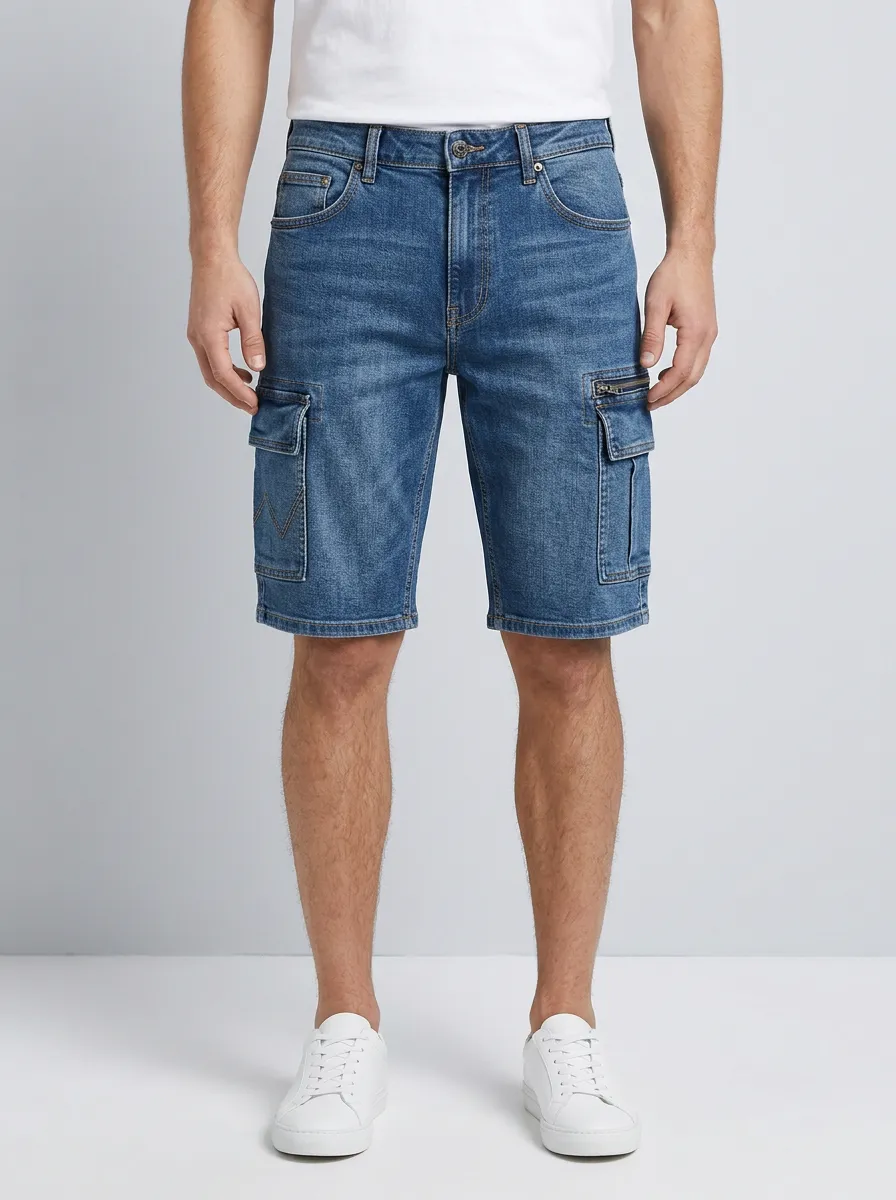 Men's Tactical Utility Cargo Shorts for Summer Wear