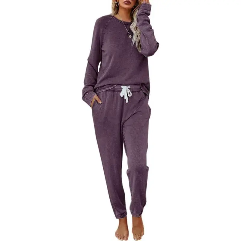 Women's Solid Sweatsuit