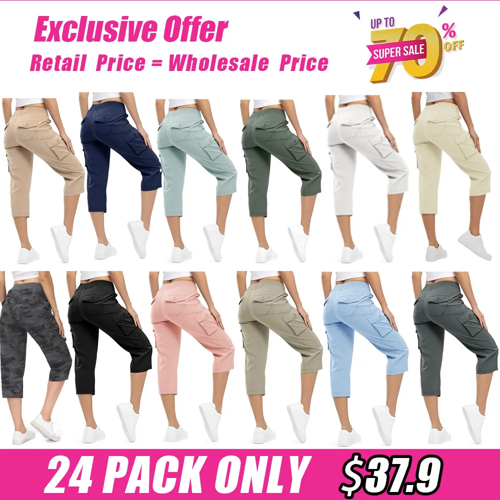 Women's Lightweight 3/4 Hiking Pants