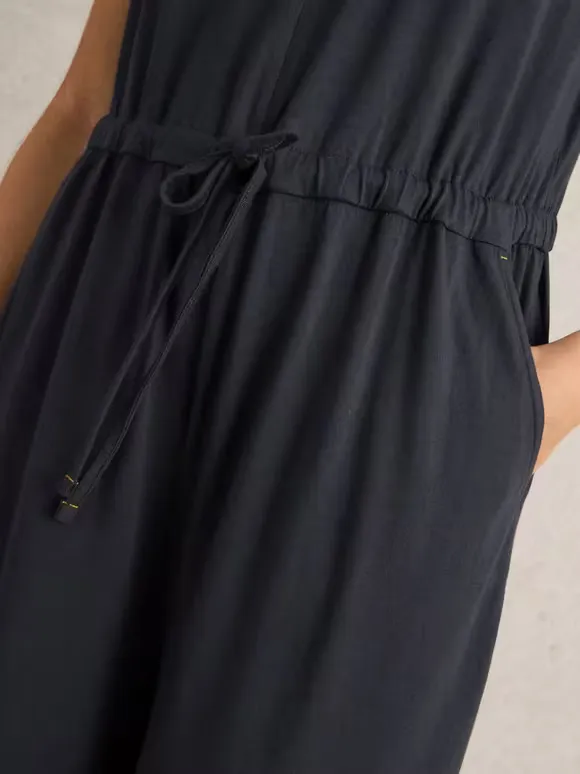 V-Neck Jasmine Jersey Jumpsuit