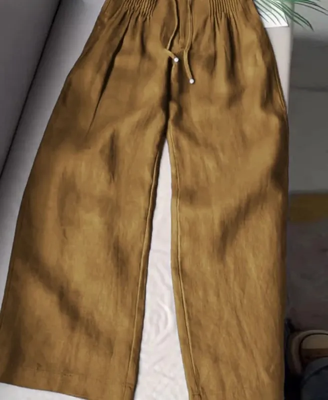 Wide-Leg Trousers