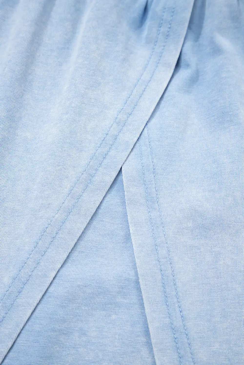 Casual Cotton Blend Pieces Detail Coordinated Set