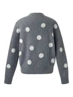Wool Blend Sequins Women Sweater