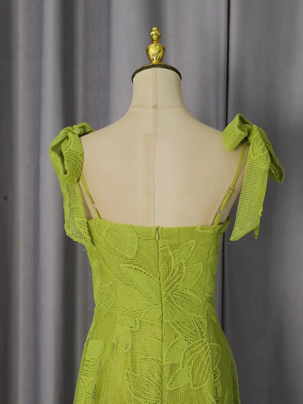 Sweetheart Neck Tie-Strap Dress