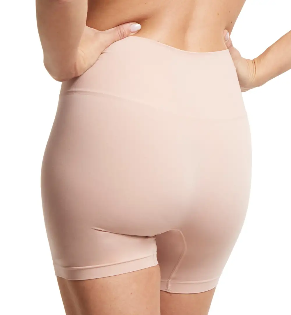 Essential High-Waist Cotton Smoothing Shaping Brief