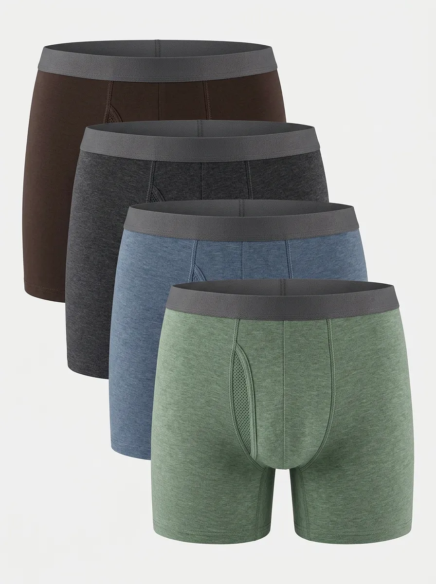 Classic Smooth Comfort Four Pack Briefs