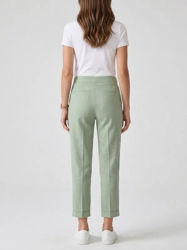 Sporty Style Women's Cropped Pants