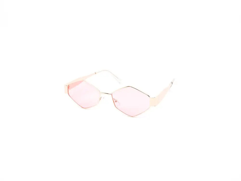 12-Pack Metal Hexagon Sunglasses