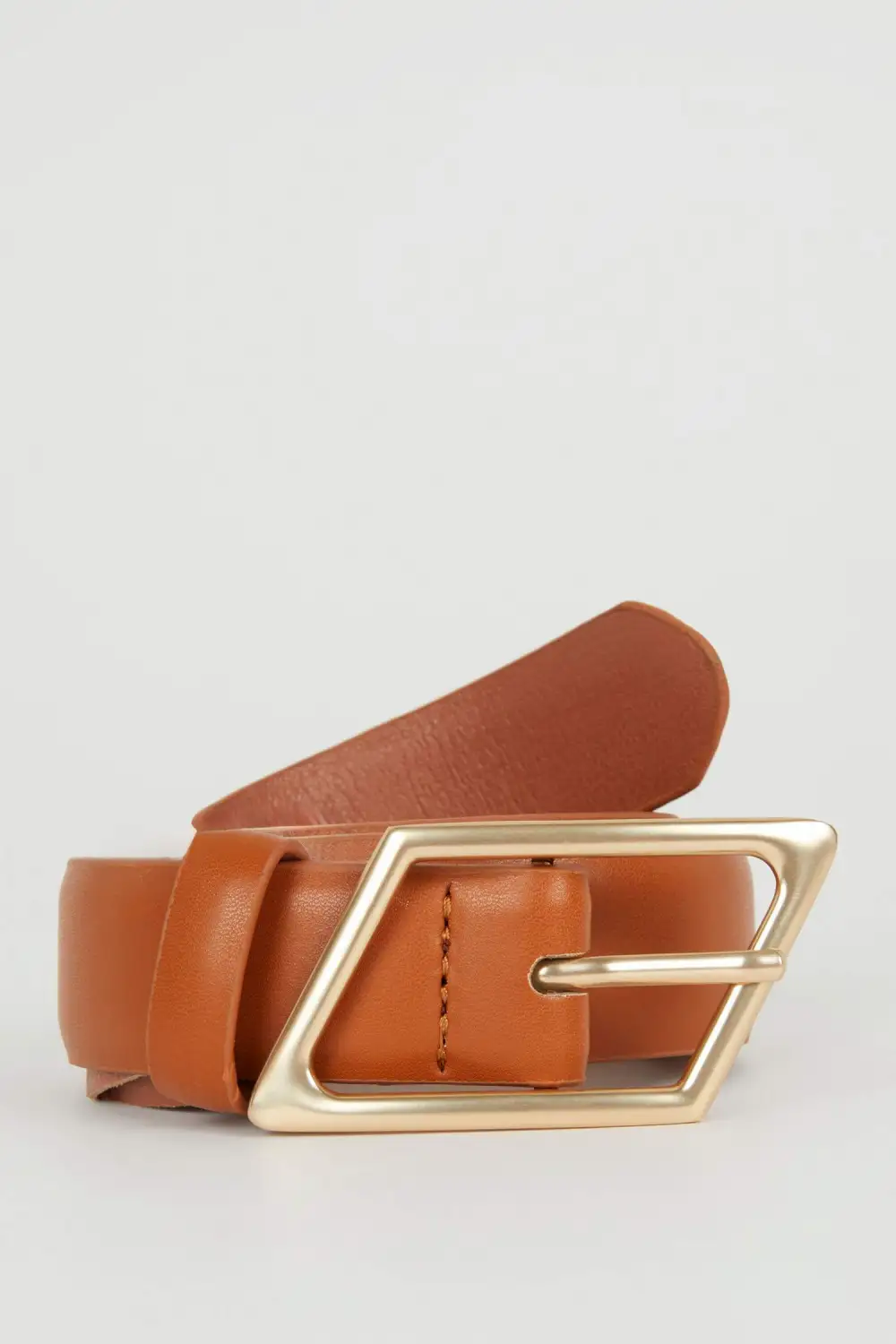 Brown Versatile And Fashionable Women'S Belt