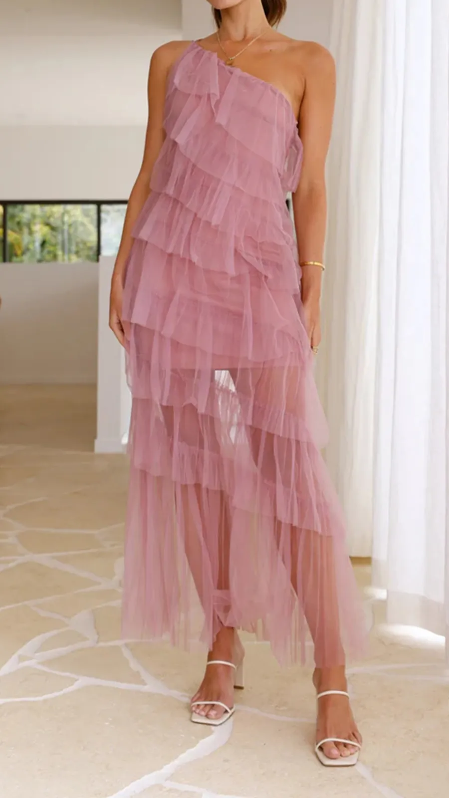 Partially Lined Dress