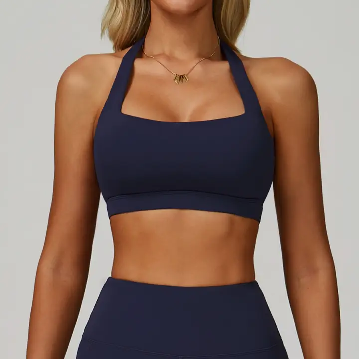 Halter Neck Sports Bra