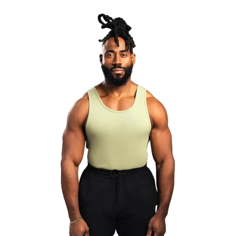 9PACK-Tank Top - Men's Shirt with Classic Design Fitness Wear Athletic Wear