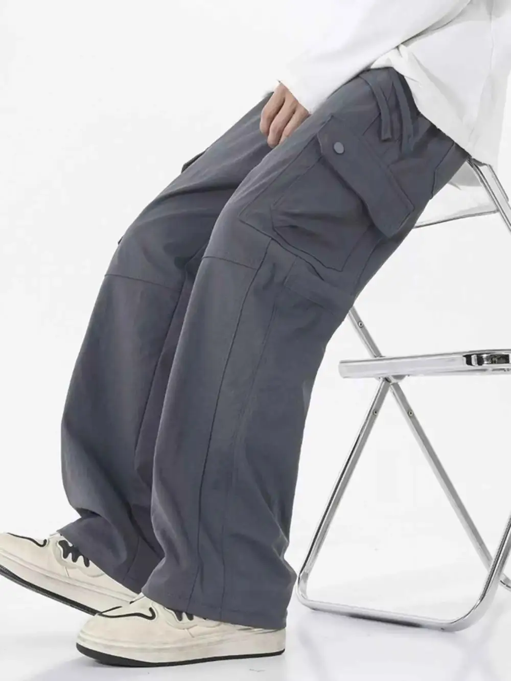 Multi-Pocket Cargo Utility Pants