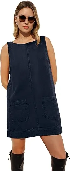 👗 Women’s Corduroy Overalls Dress – Soft, Cute & Effortlessly Stylish