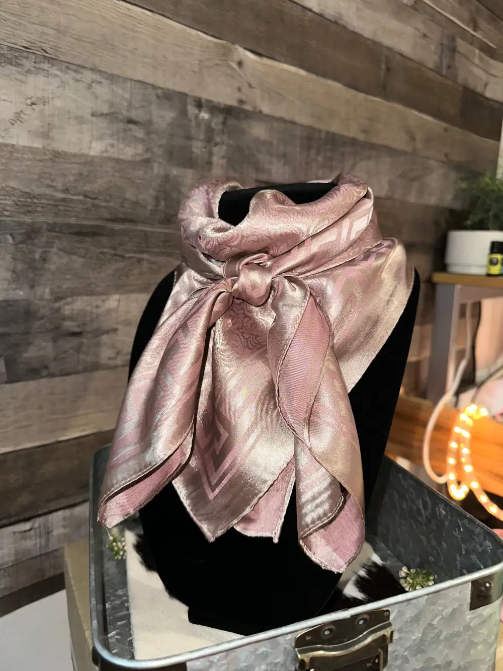 Jacquard Texture Wild Rag Scarf