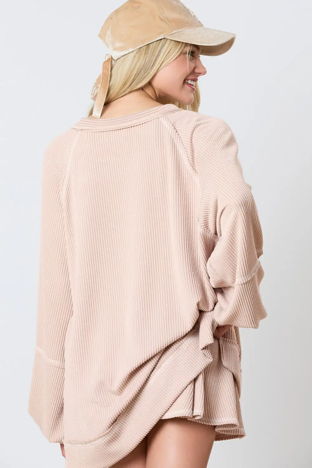 Ruffle Trim Coordinated Set