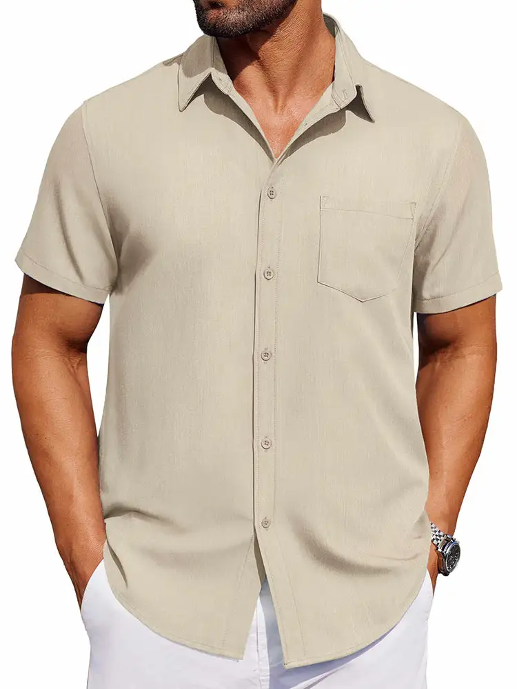 Casual Button Down Denim Shirt