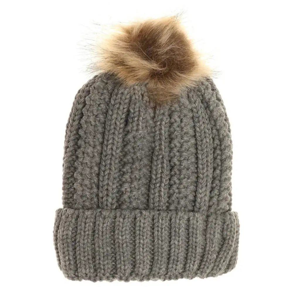 Casual Pom Kids Beanie