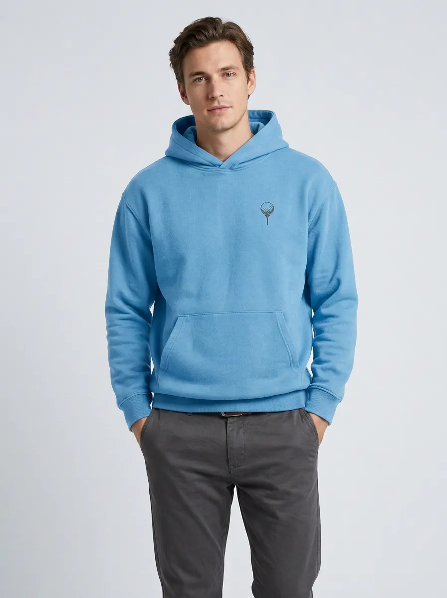 Clubhouse Golf-Ball Ball-On-Tee Golf Casual Hoodie