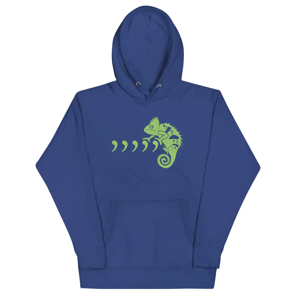 Comma Chameleon Unisex Comfort Hoodie