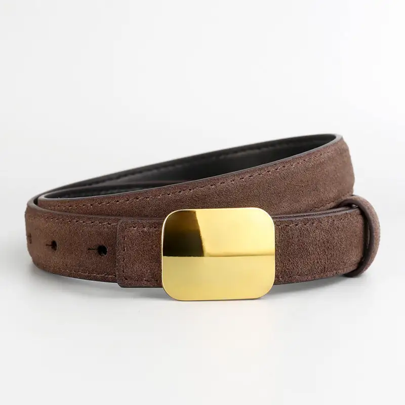 Light Golden Buckle Belt