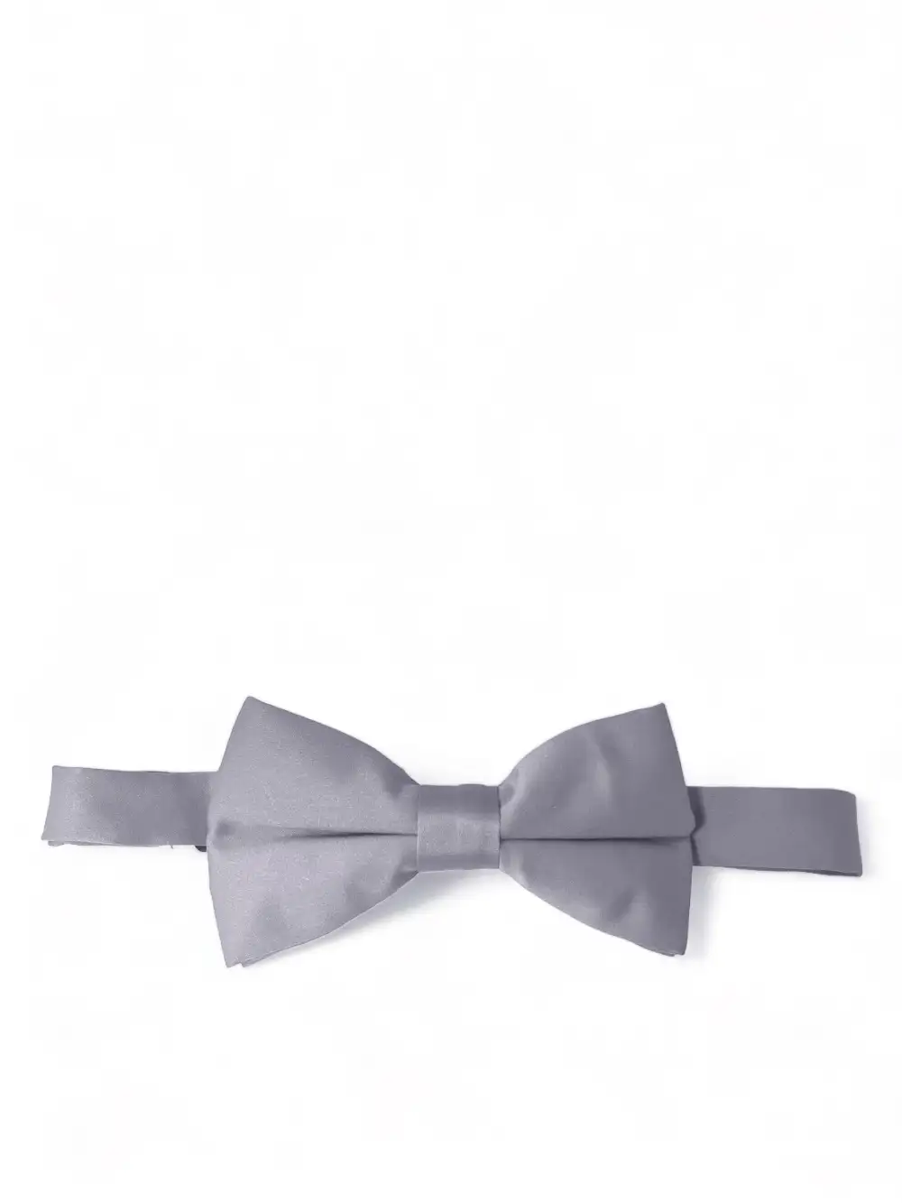 Modernist Solid Polyester Pre-Tied Bow Tie