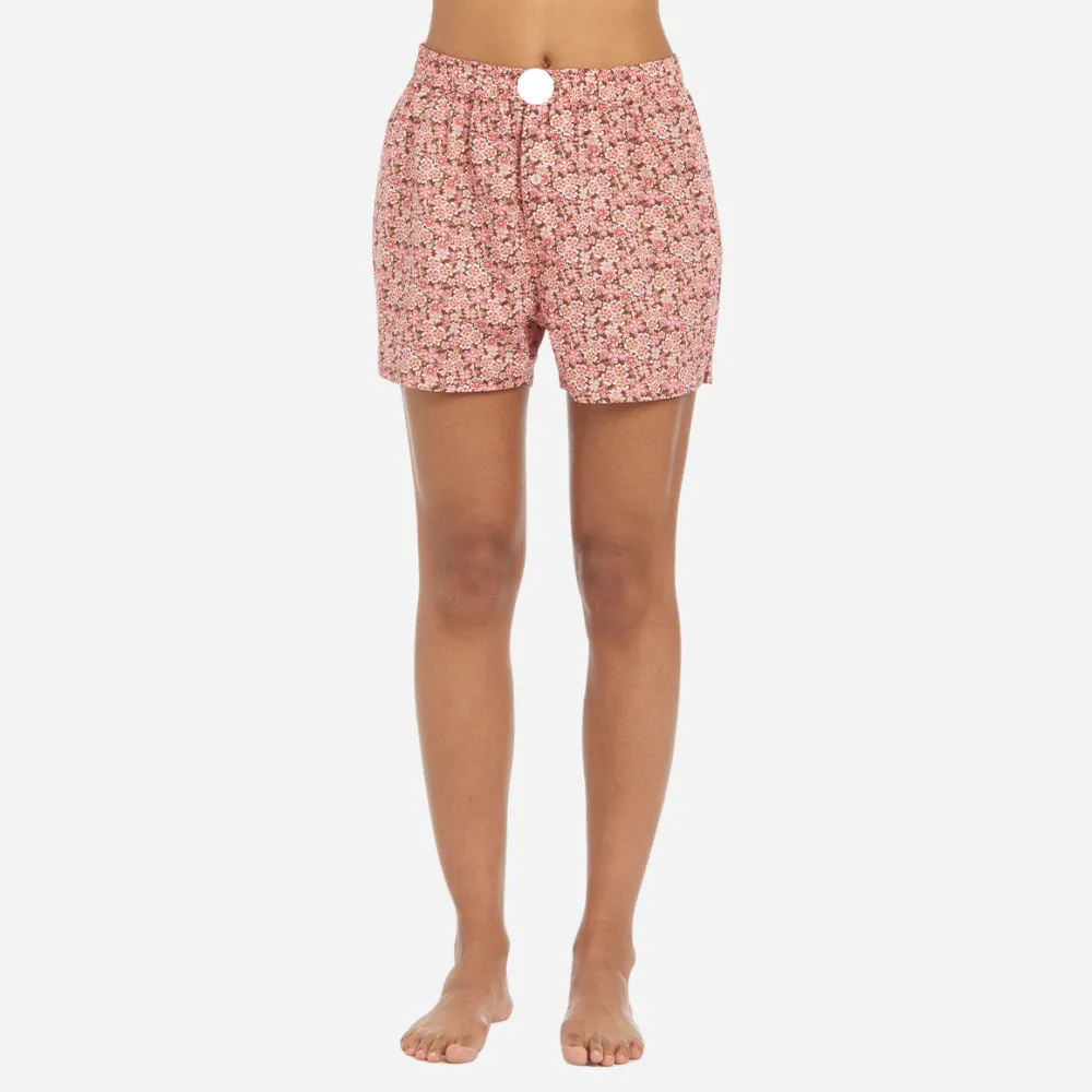 Unisex Liberty Print Floral Cotton Boxer