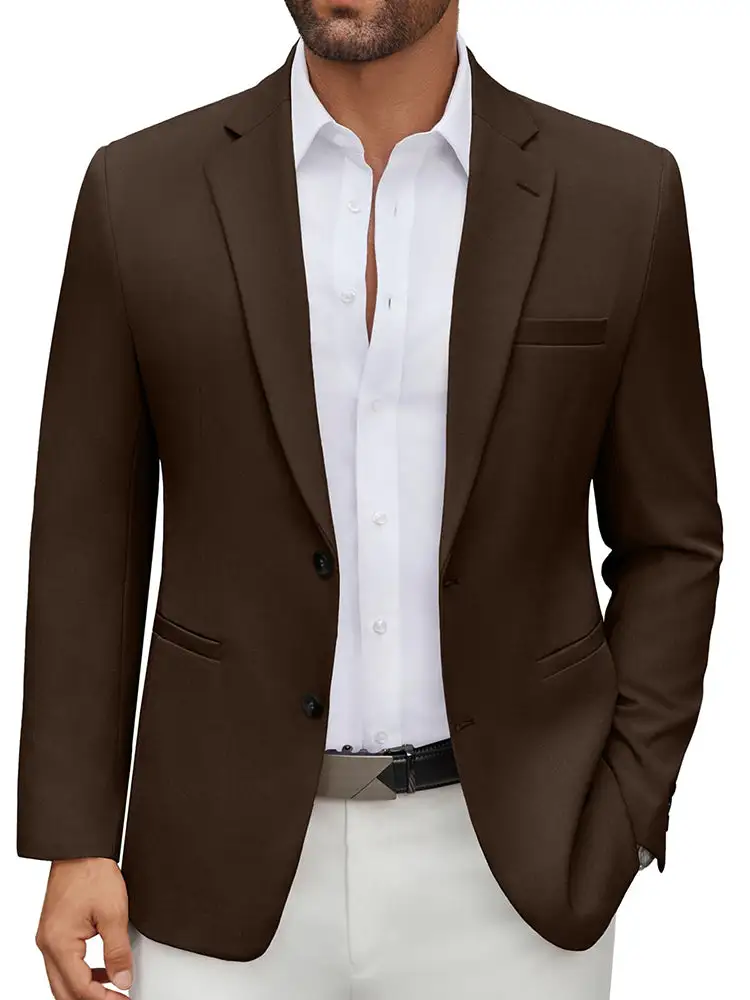 Classic Business Casual Blazer Suit Jacket