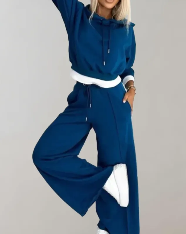 Casual Women's Hoodie Tracksuit Set