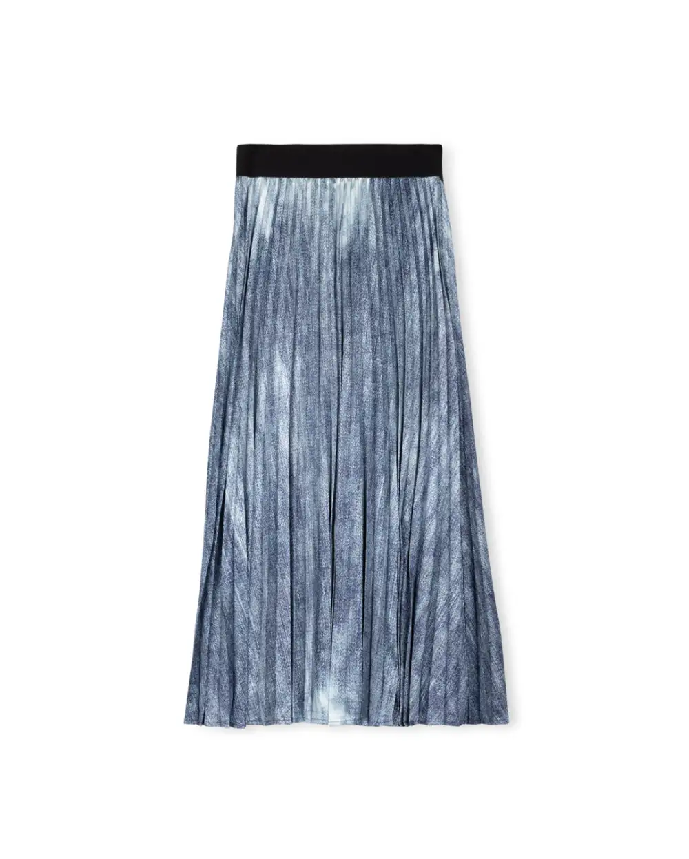 Tie Dye Denim Skirt