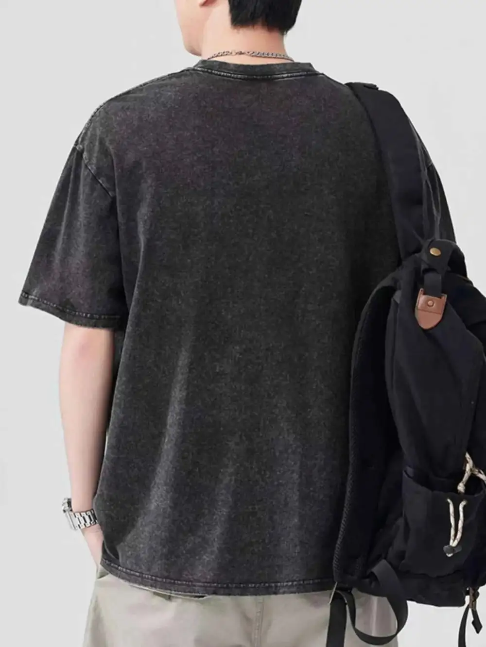 Graphic Round Neck Short Sleeve T-Shirt