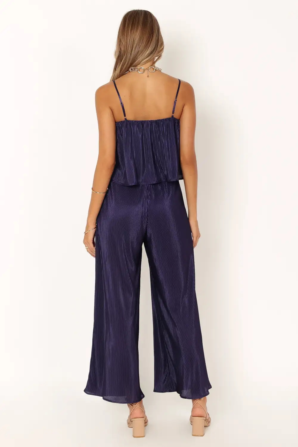 Refined Sleeveless Jumpsuit