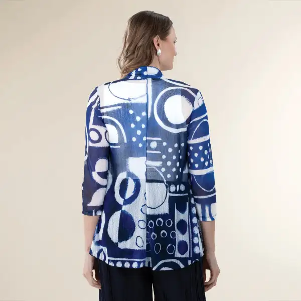 Polka-dotted Patterns Cardigan