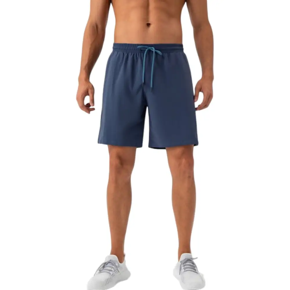 Drawstring Elastic-Waist Lightweight Men's Athletic Shorts