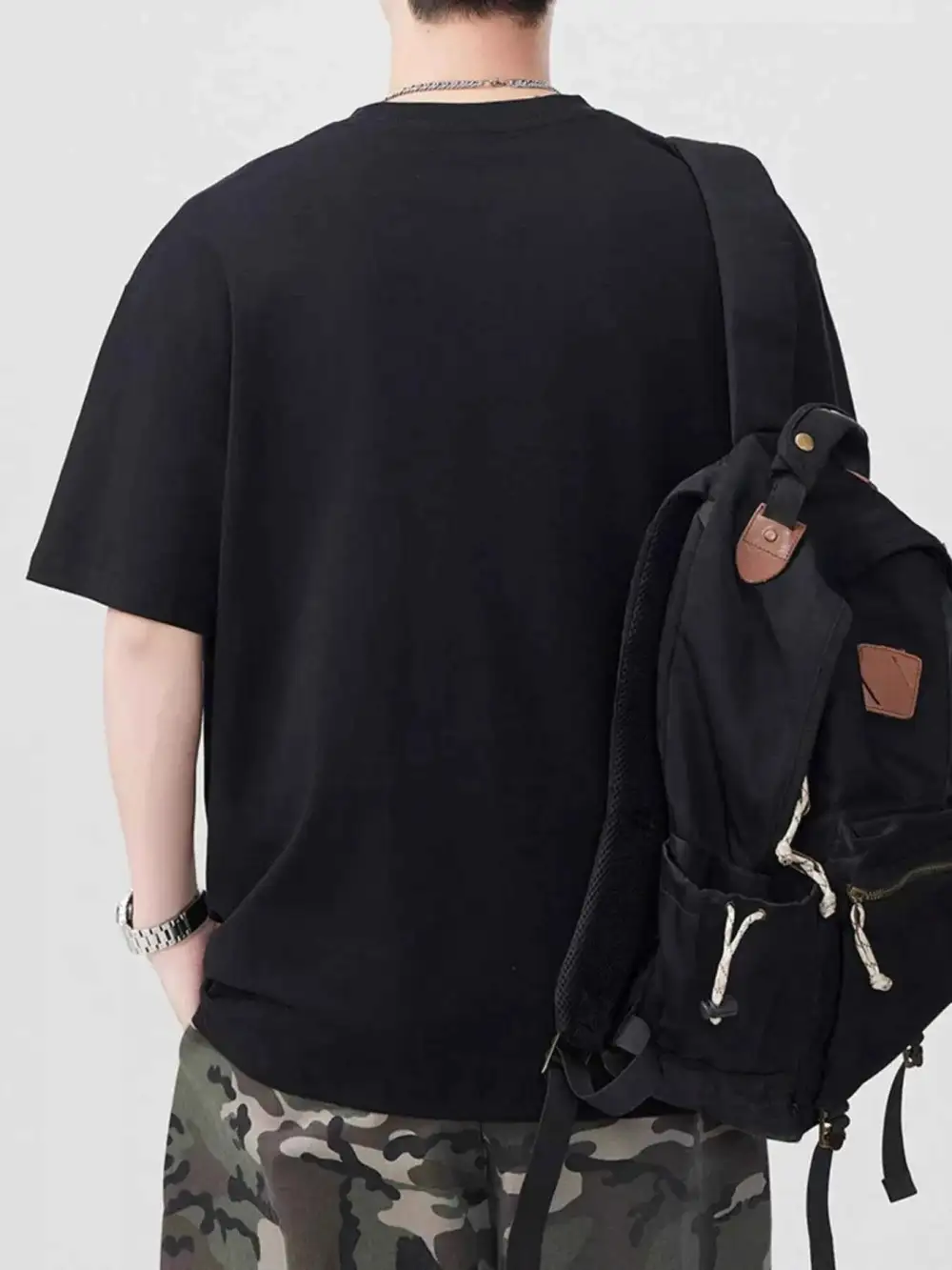 Fish Round Neck Short Sleeve T-Shirt