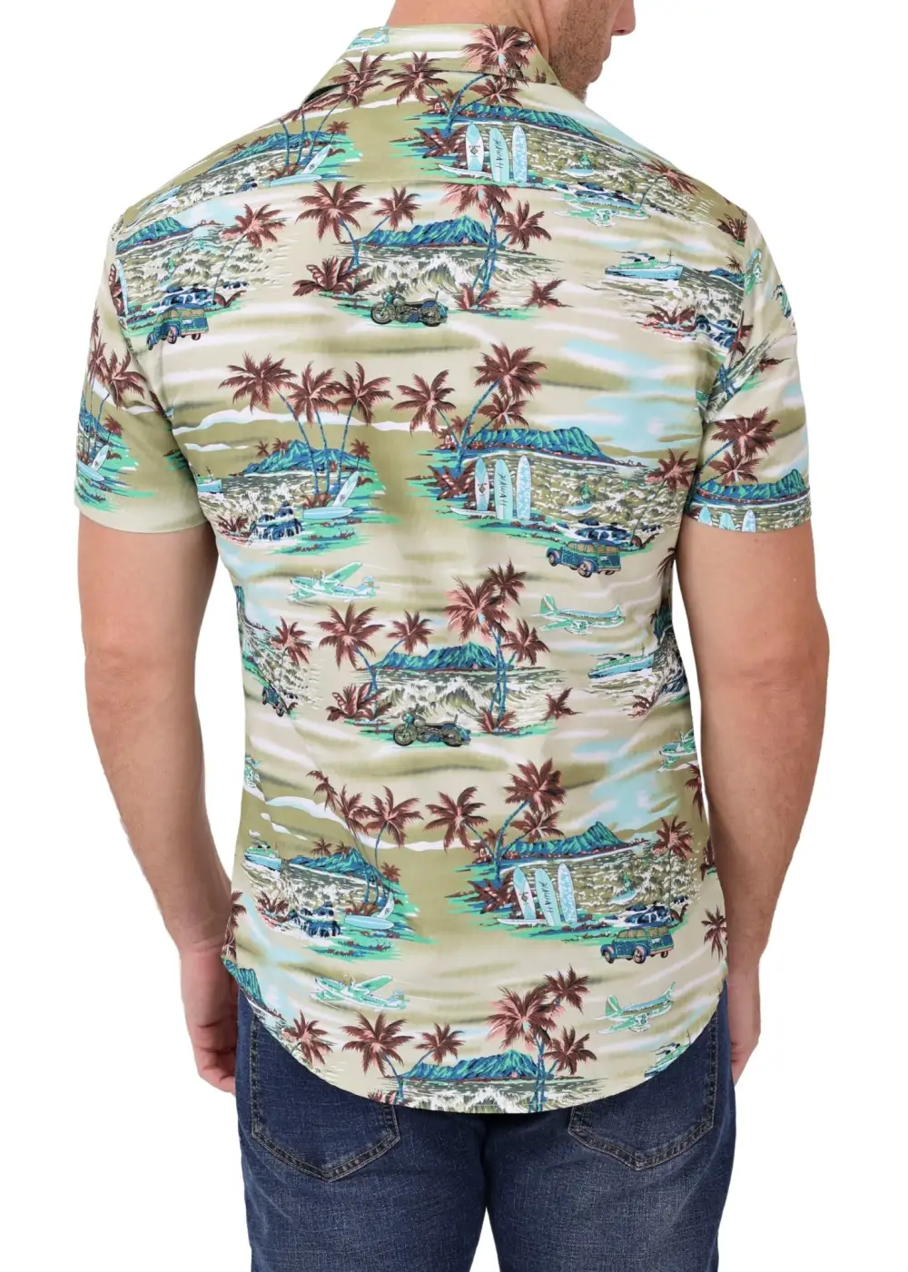 Easy Layer Short Sleeve Button Shirt