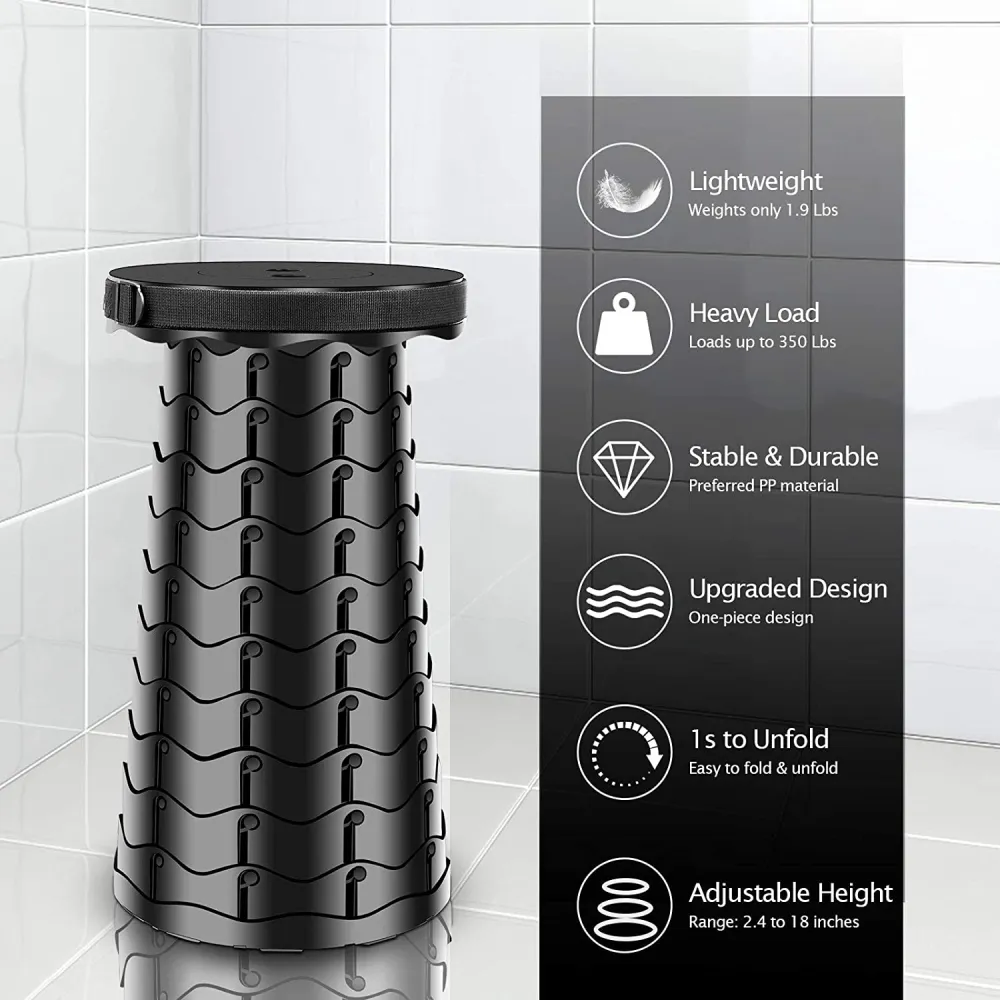 2025 Upgraded Retractable Folding Stool(🔥Semi-Annual Sale - 50% OFF + Buy 2 Free Shipping)
